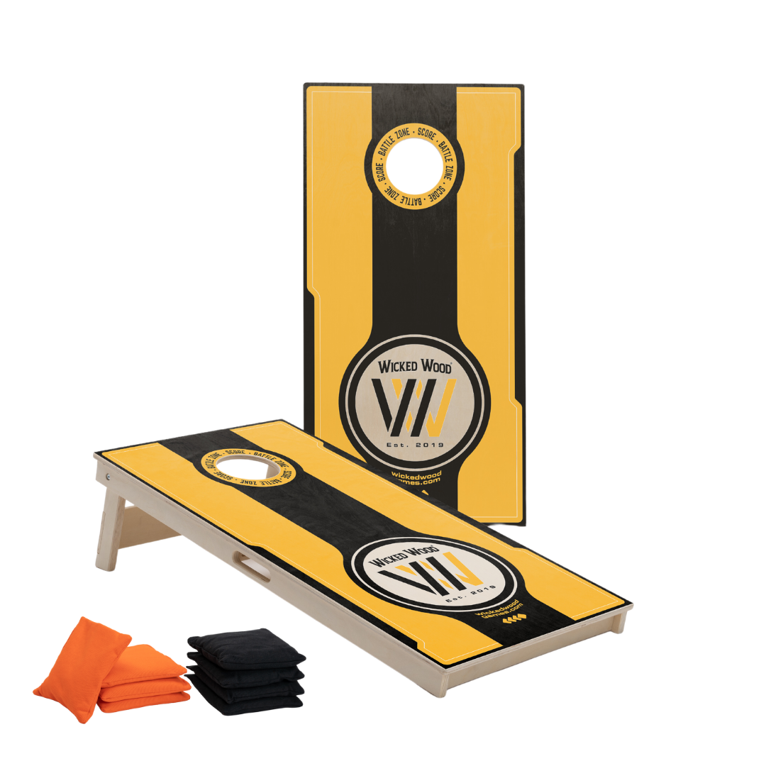 BATTLE ZONE - Cornhole Set - 15mm Cornhole sets Wicked Wood Games