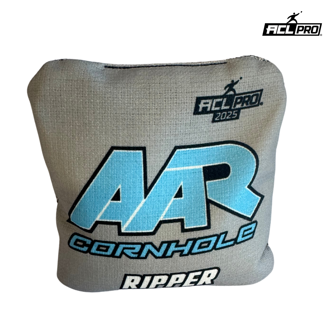 AAR Ripper 2025 - 1x4 Cornhole Bags - ACL Pro AAR Gray/Blue