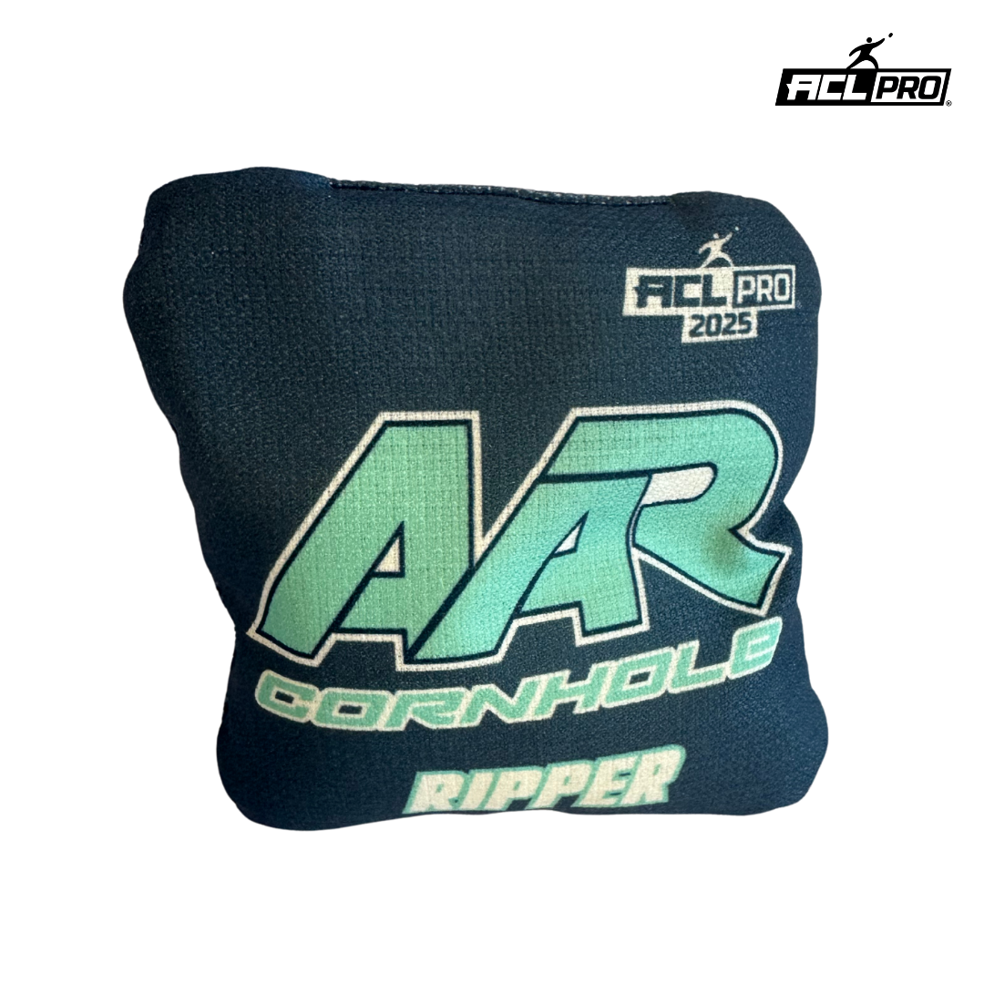 AAR Ripper 2025 - 1x4 Cornhole Bags - ACL Pro AAR Blue/Green