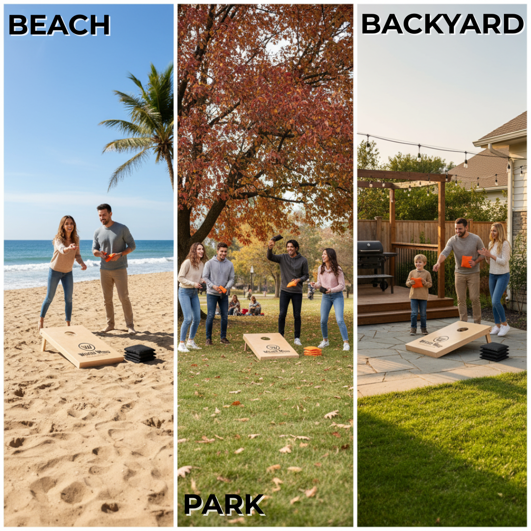 Cornhole Set - 90x60 - Wicked Wood Design