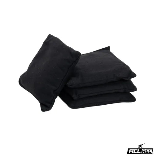 2x4 Cornhole Zakjes - Twee kleuren - Granulaat vulling - Wicked Wood Games Cornhole Bags Wicked Wood Games Zwart Oranje