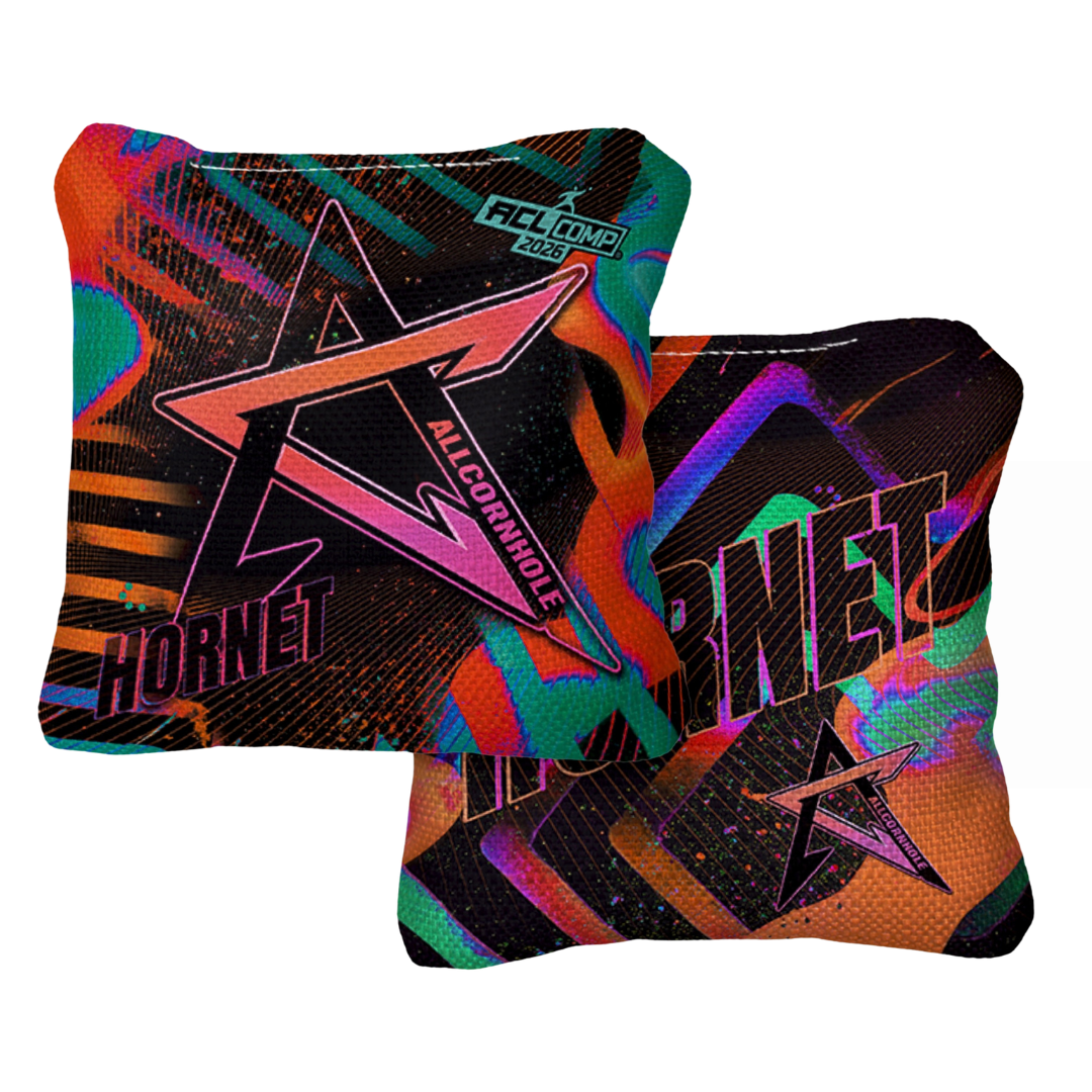 ALLCORNHOLE - HORNET 2026 - ACL COMP - 1x4 Cornhole Bags Cornhole Bags AllCornhole Surge