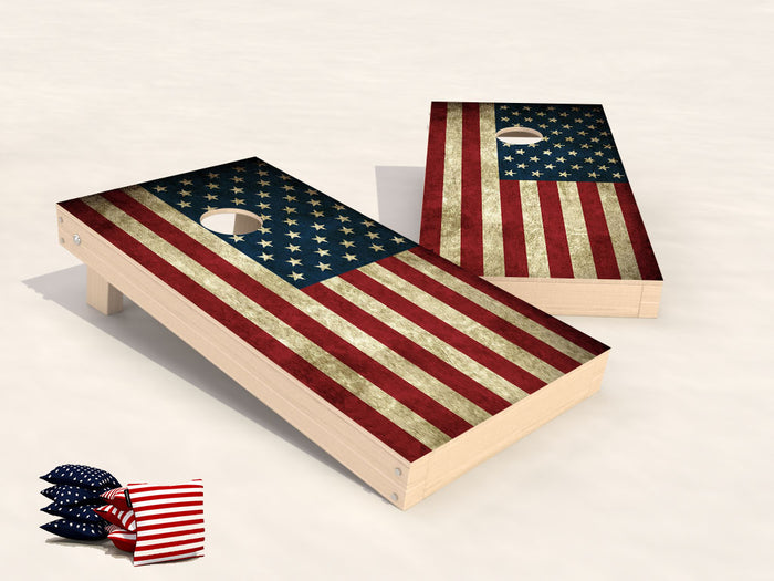 Cornhole Country Set - USA Package - 120x60cm Cornhole sets Wicked Wood Games