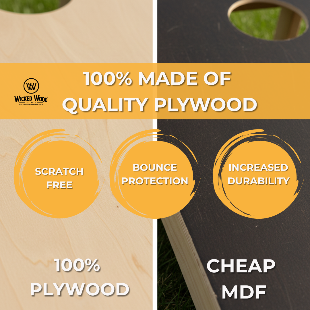 Cornhole Set - 90x60 - Wicked Wood Design