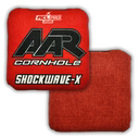 AAR Shockwave X 2026 - 1x4 Cornhole Bags - ACL Pro Cornhole Bags AAR Red/Black