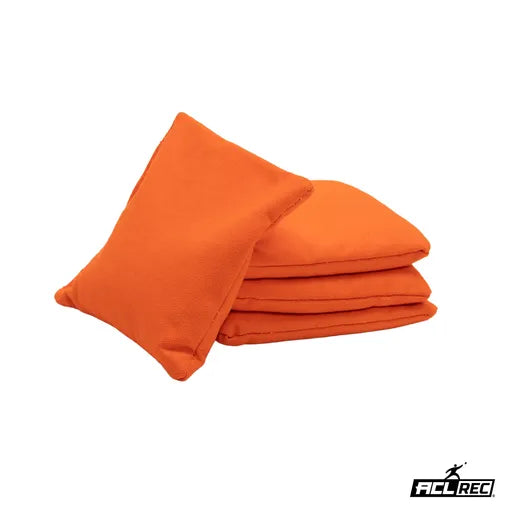 1x4 Cornhole Bags - ACL REC - Granulaat vulling Cornhole Bags Wicked Wood Games Oranje
