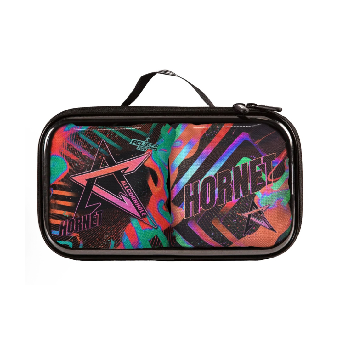 ALLCORNHOLE - HORNET 2026 - ACL COMP - 1x4 Cornhole Bags Cornhole Bags AllCornhole Surge - Incl Hard Case