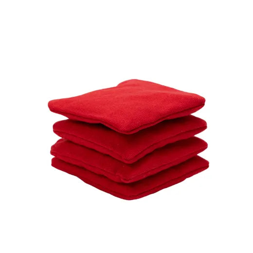 Kids Cornhole Bags - 240gr - 1x4 Cornhole Bags - Rood